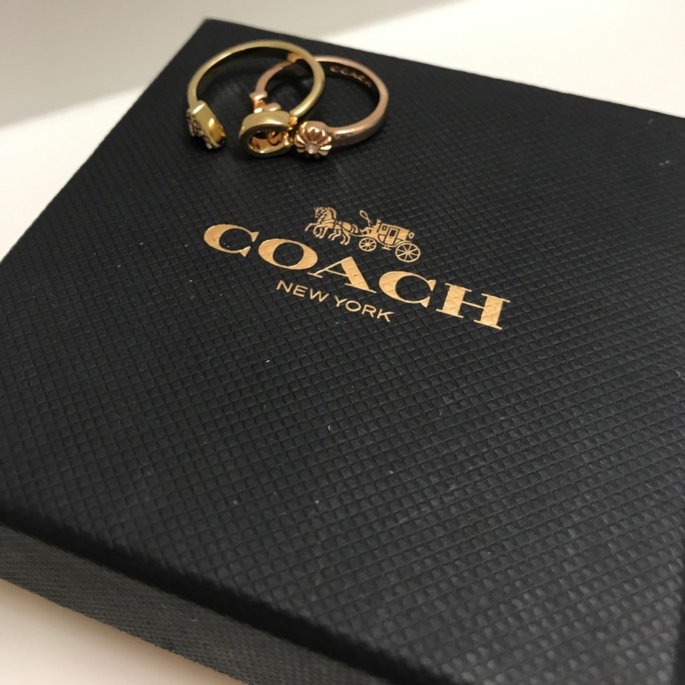 Coach Stackable Rings